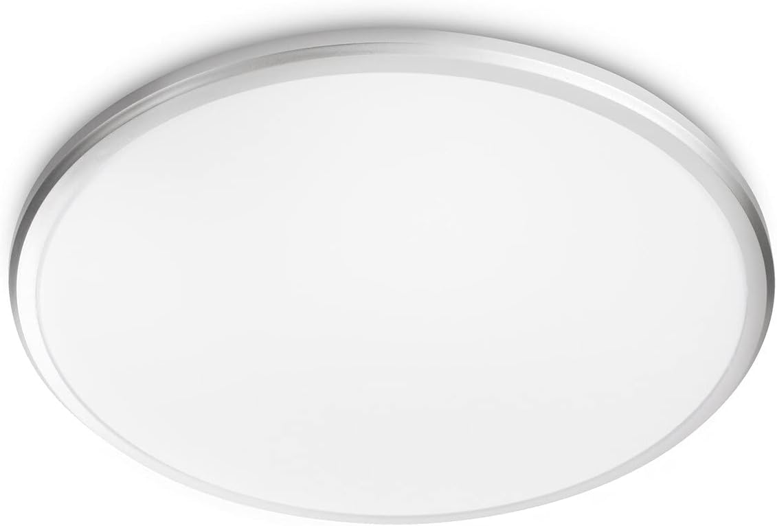 Detalle 2 de Philips MyLiving Twirly Plafón LED Gris ✨ 2700K 17W 240V