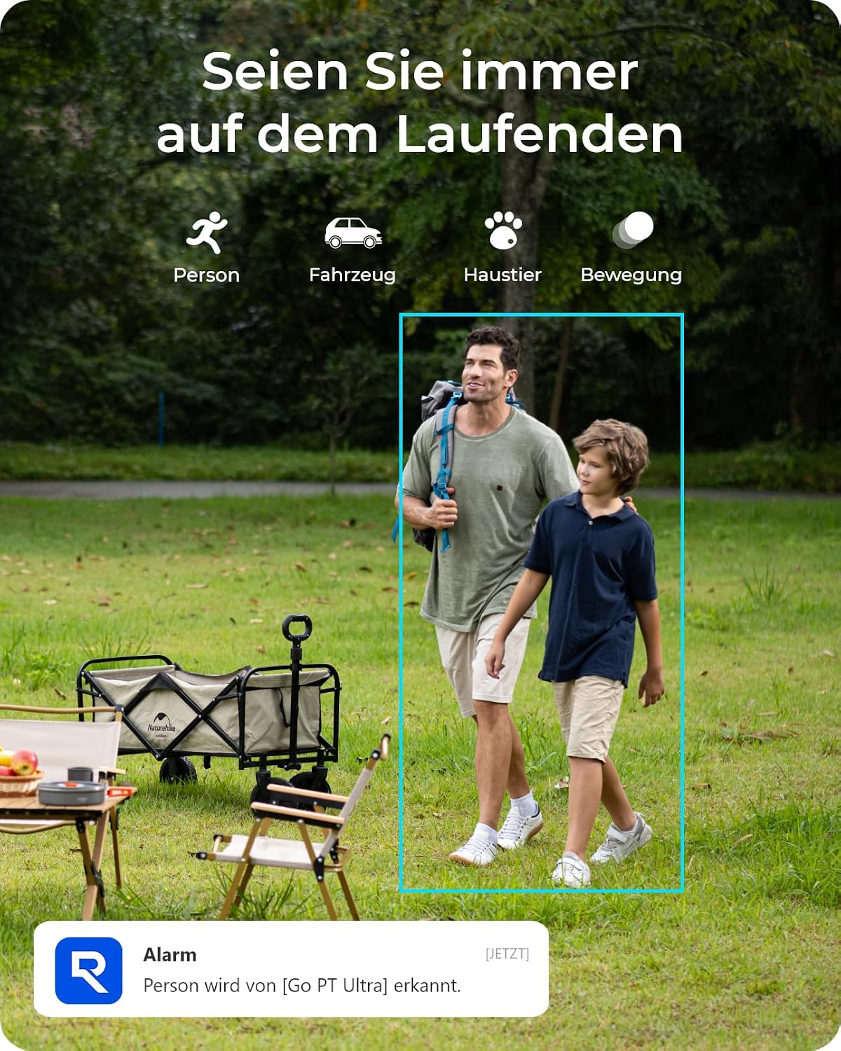 Detalle 2 de Reolink 4K 4G LTE Außenkamera 355° PTZ Solar