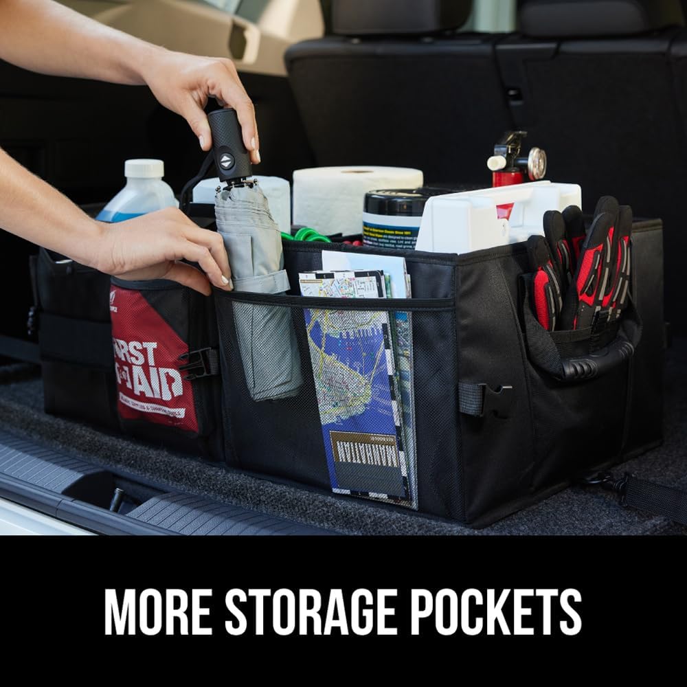 Thumbnail 3 de Gorilla Grip Trunk Organizer for SUV and Car – Large, Collapsible, Heavy-Duty Car Storage