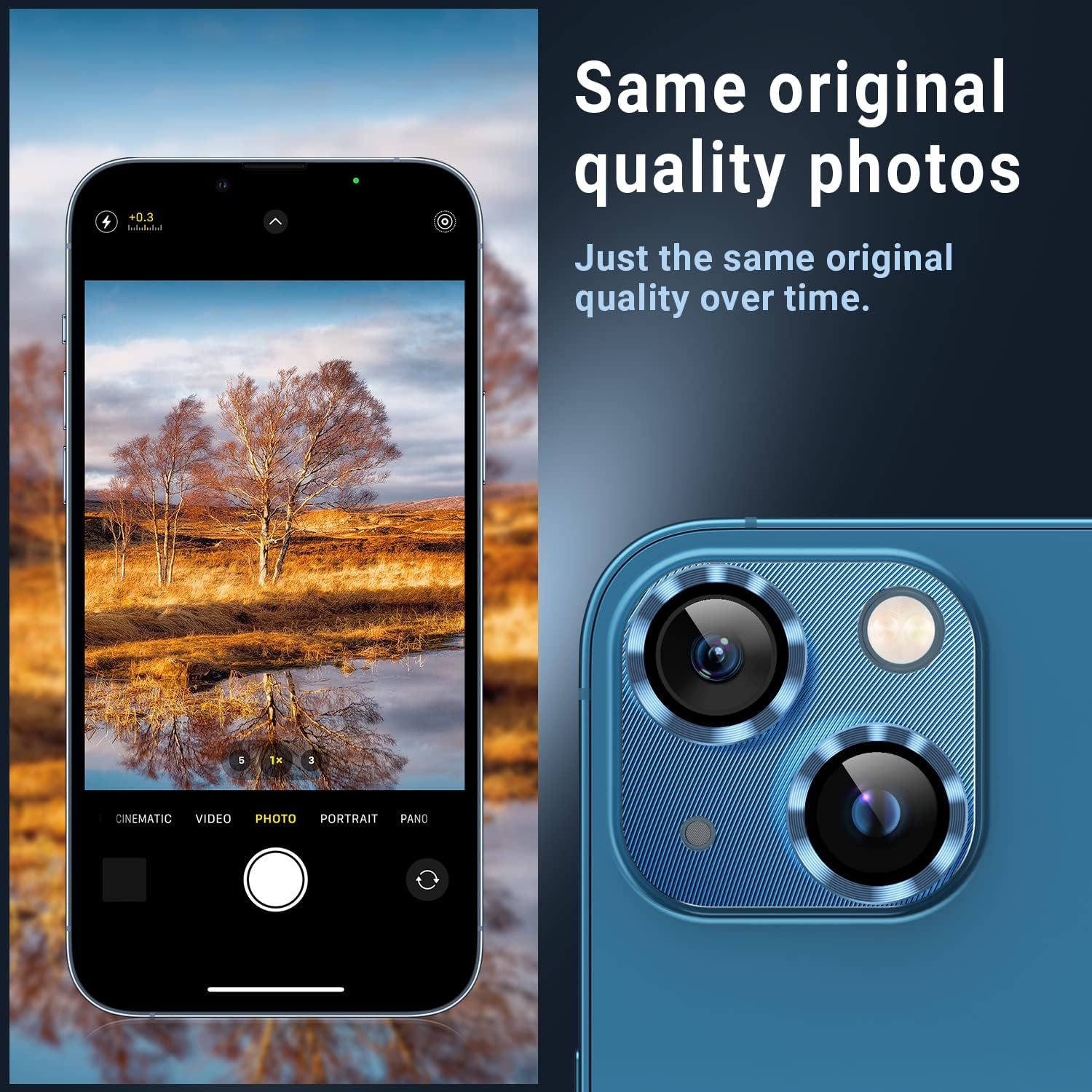 Thumbnail 2 de AFARER iPhone 13 Kameraschutz 9H, 2-teilig
