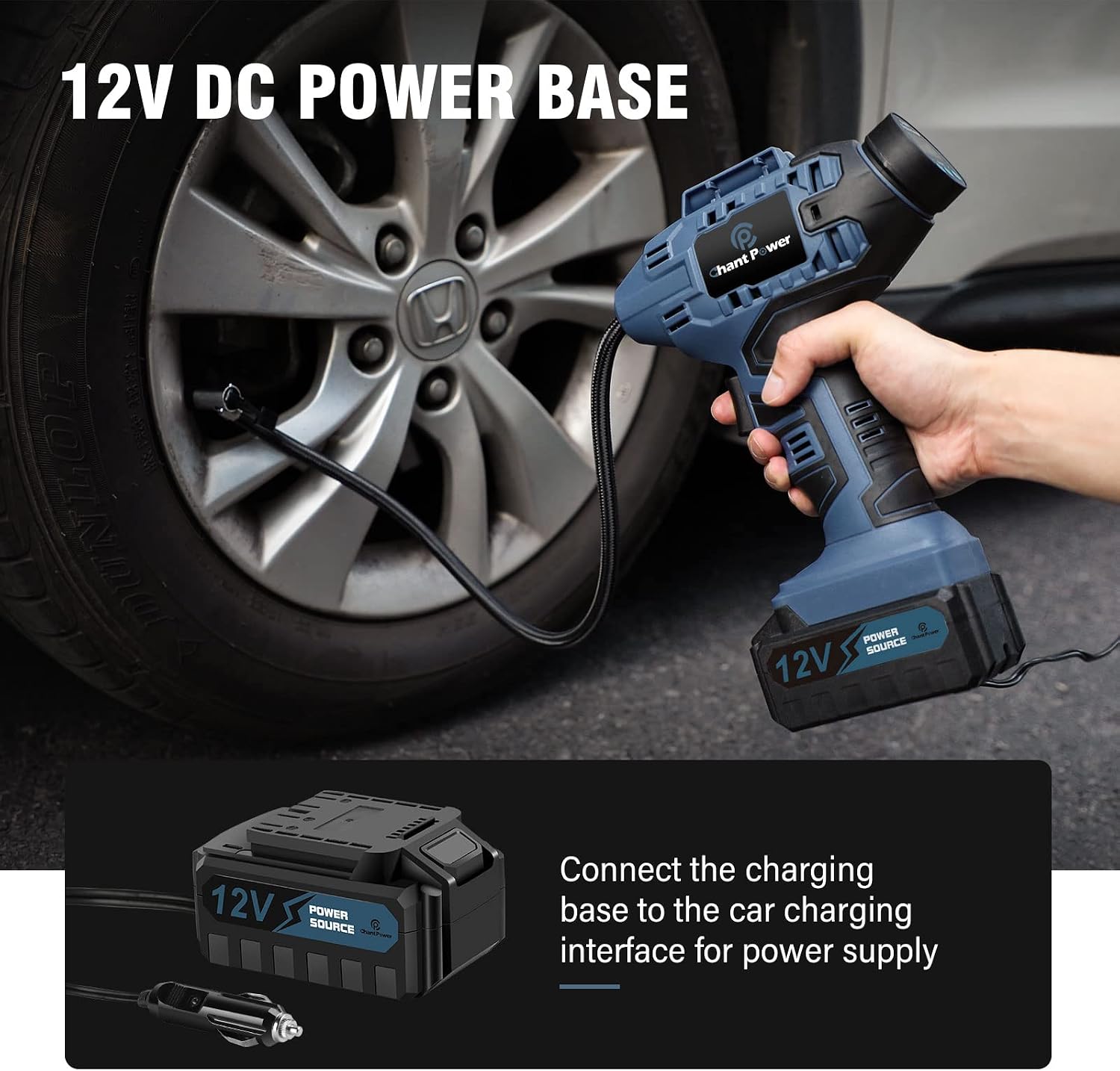 Detalle 2 de C P CHANTPOWER Tyre Inflator 20V