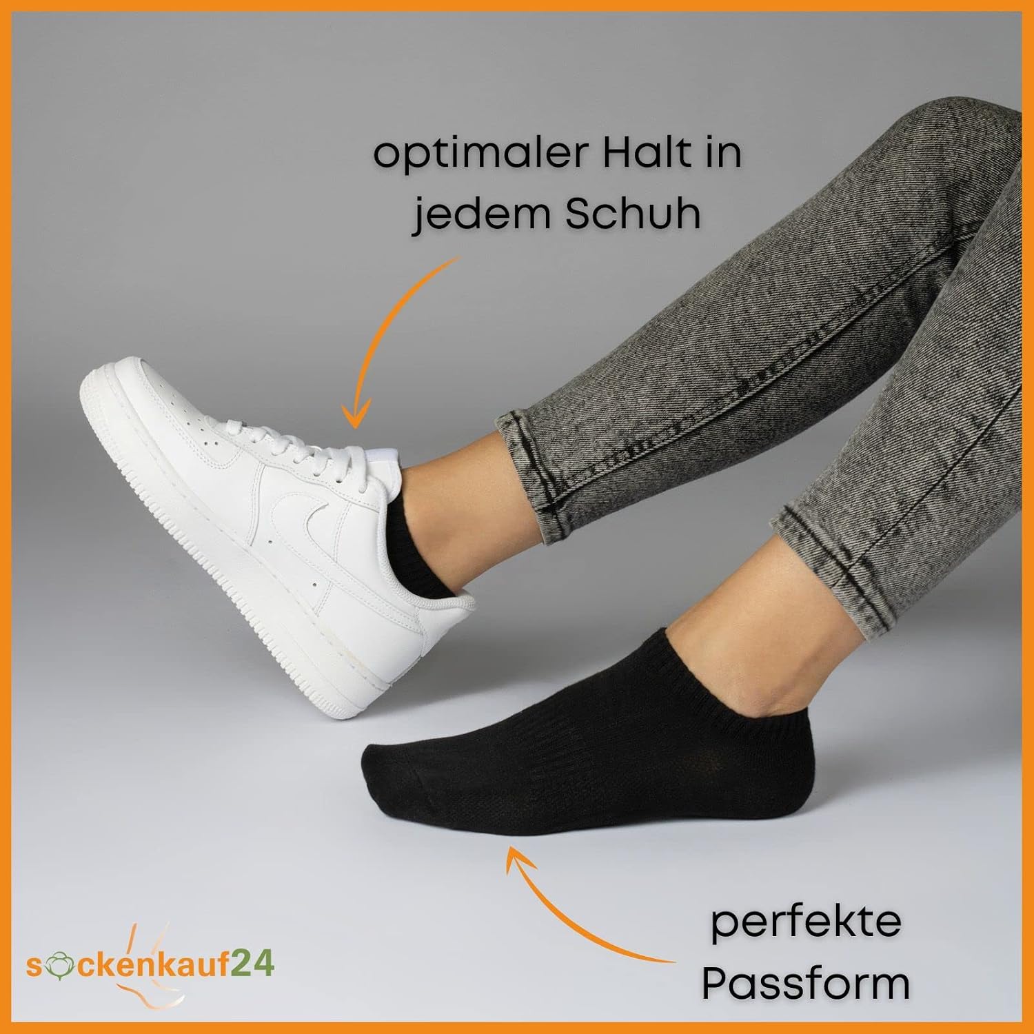 Thumbnail 1 de Sockenkauf24 – 10 Paar Sneaker Socken Herren & Damen kurze Sportsocken Baumwolle, atmungsaktiv