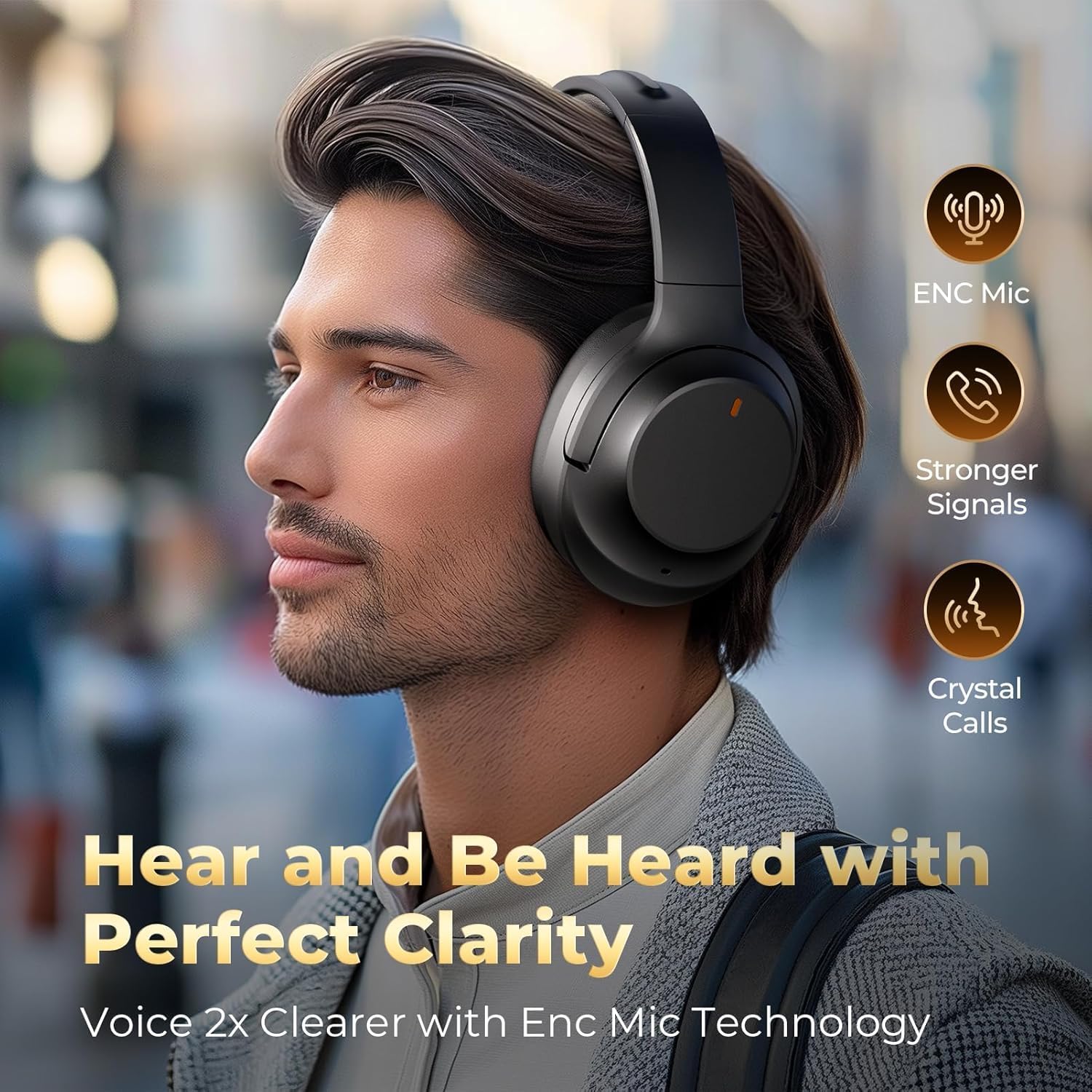 Thumbnail 4 de Active Noise Cancelling Headphones 30H playtime