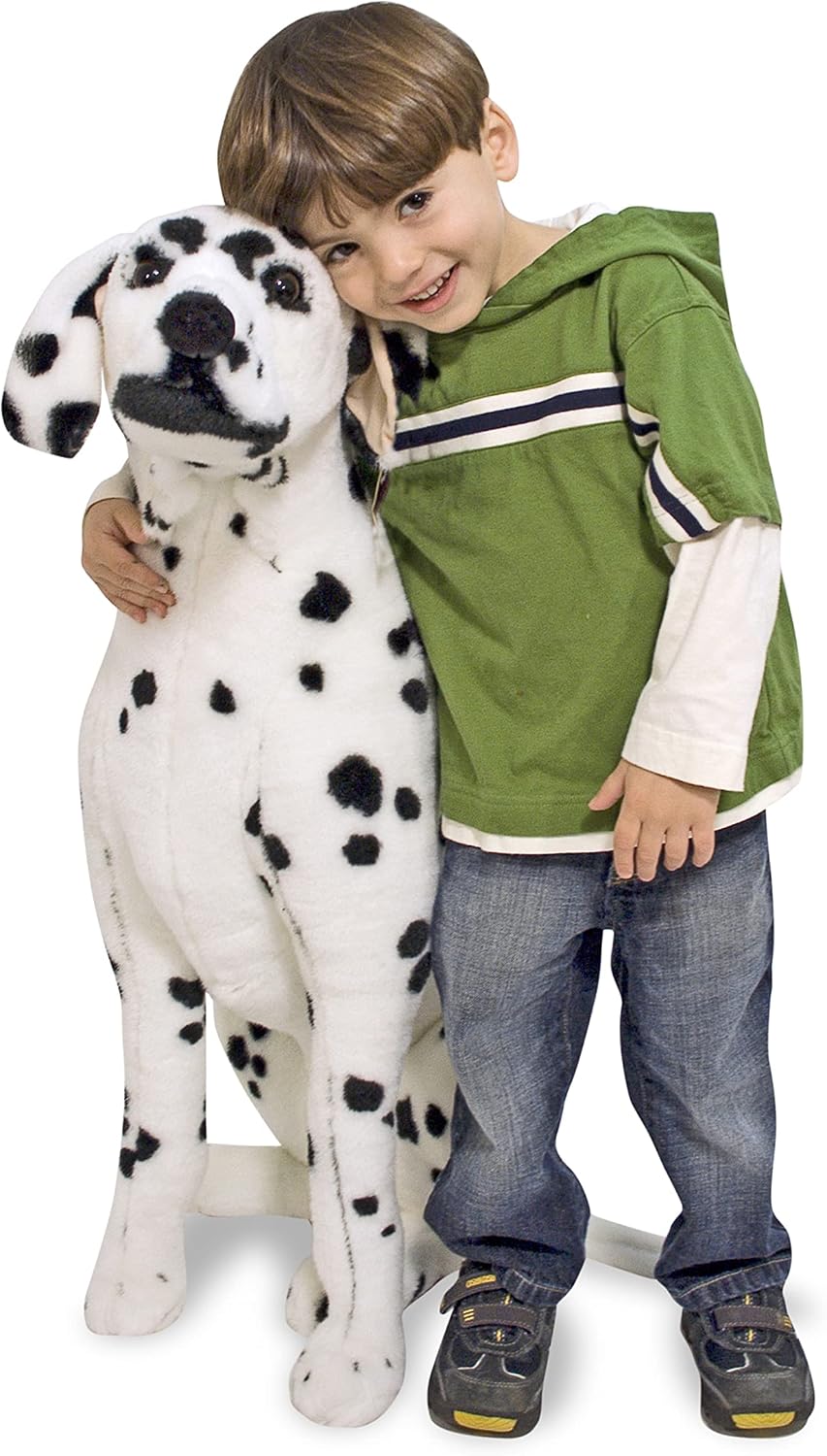 Detalle 1 de Melissa & Doug Dalmatian stuffed animal, over 2 feet tall