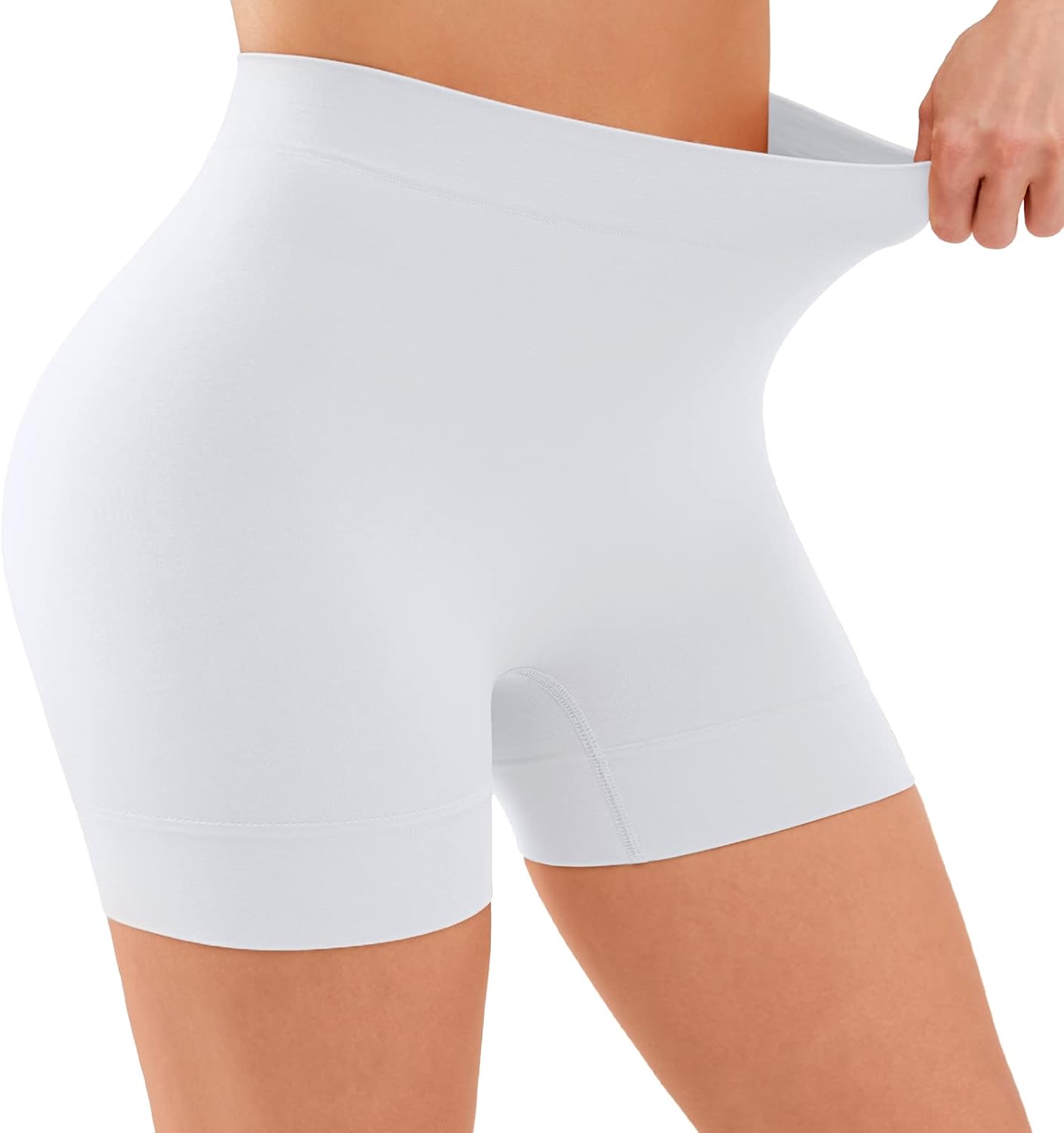Detalle de YADIFEN Radlerhose Damen – Sehr kurze Short/Leggings mit Anti-Scheuer Schutz