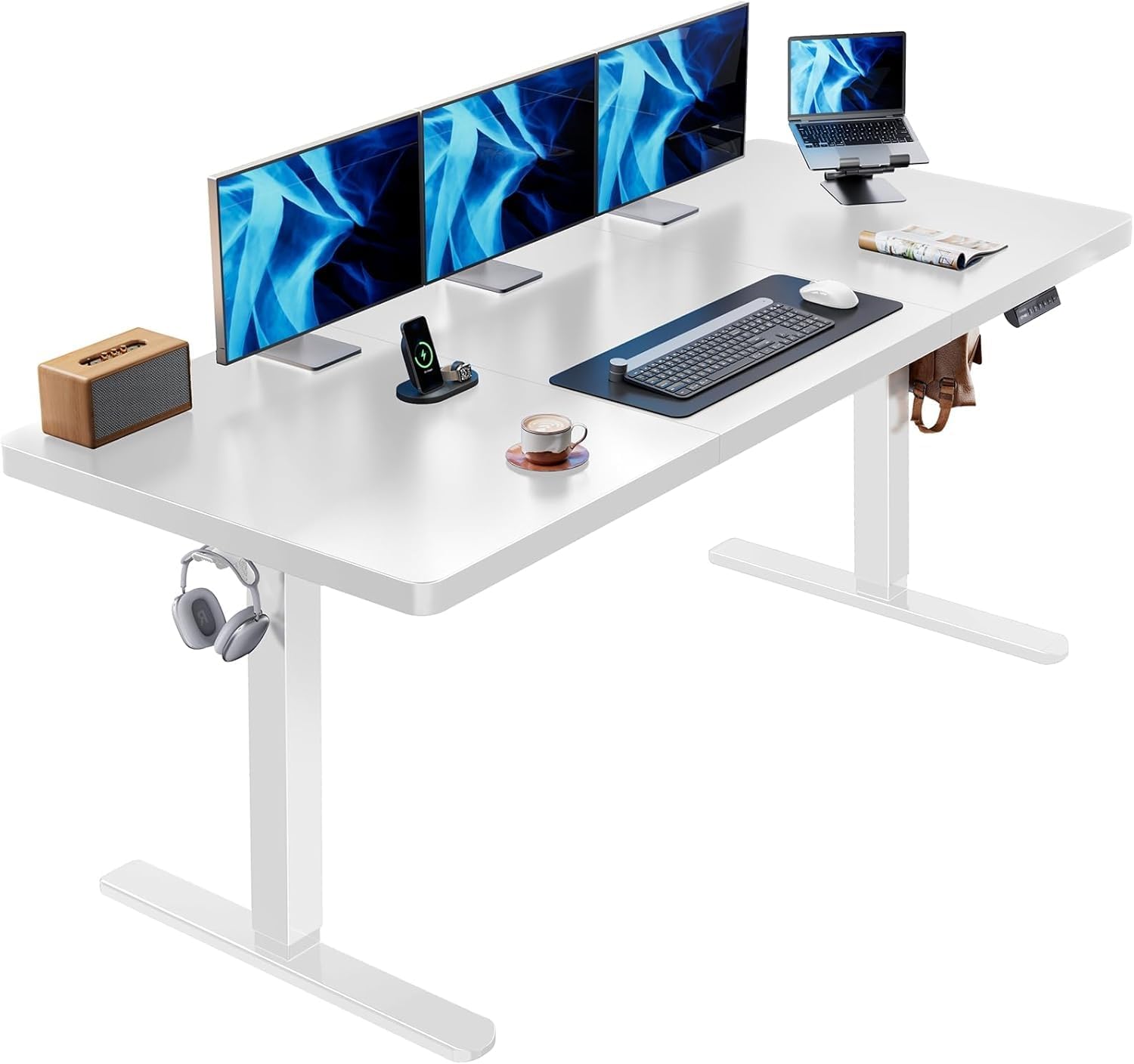 Detalle de HUANUO Electric Standing Desk 71 x 30 Inch