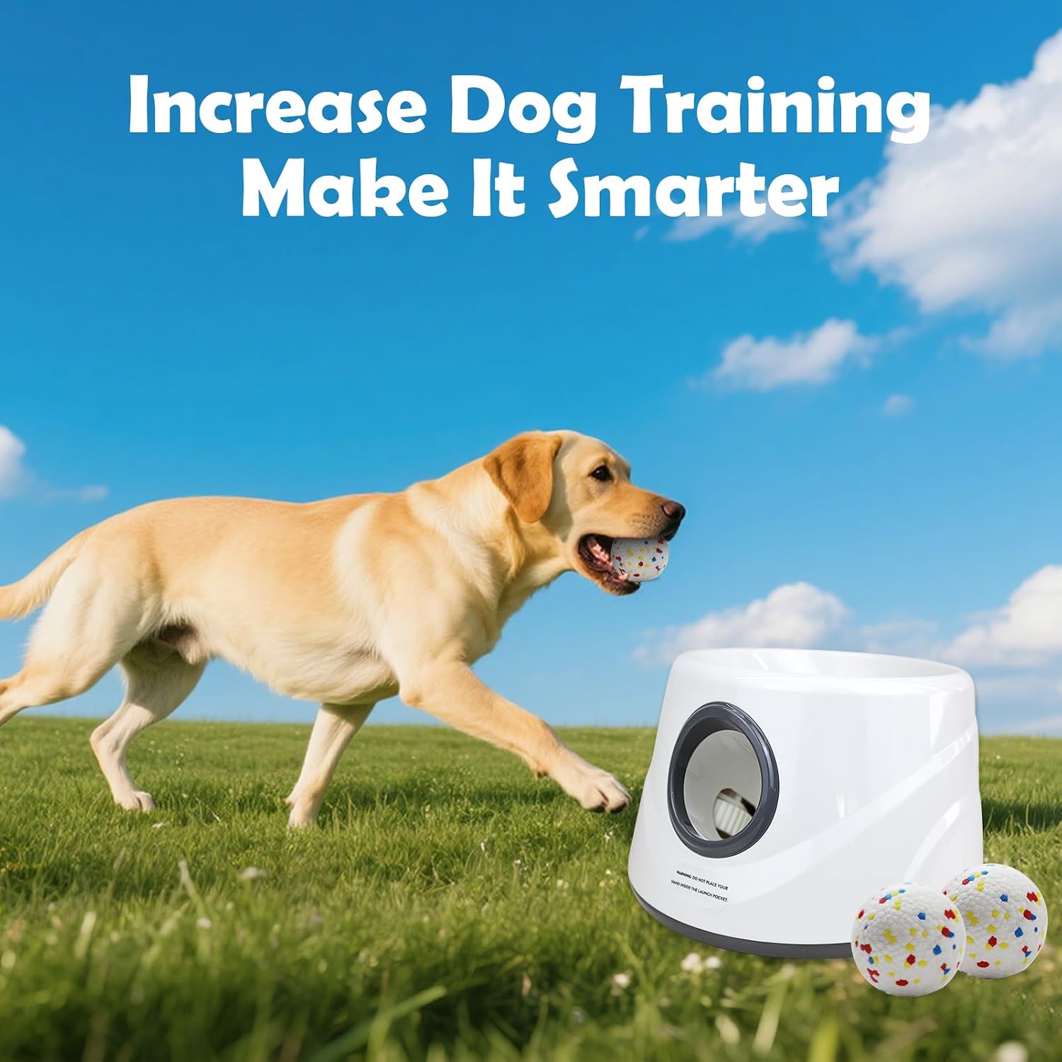 Thumbnail 5 de MEKAPLE Automatic Dog Ball Launcher 45ft