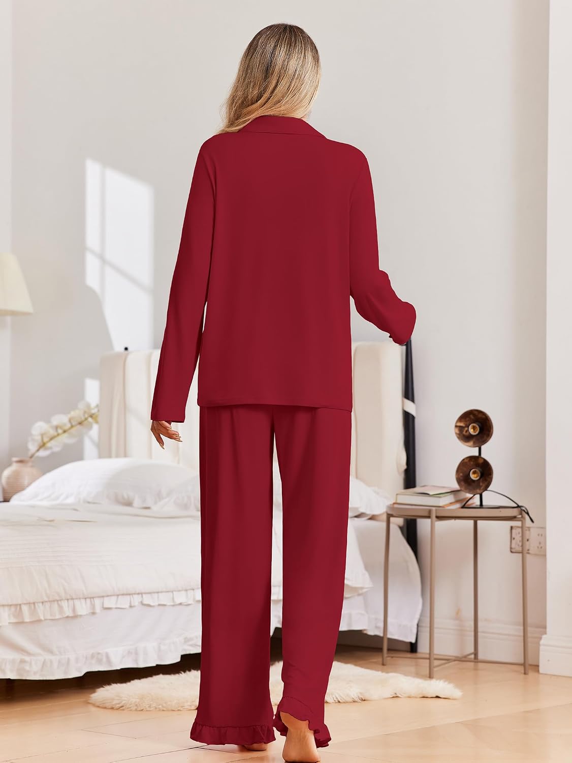 Detalle 1 de Ekouaer Women's Pajama Set