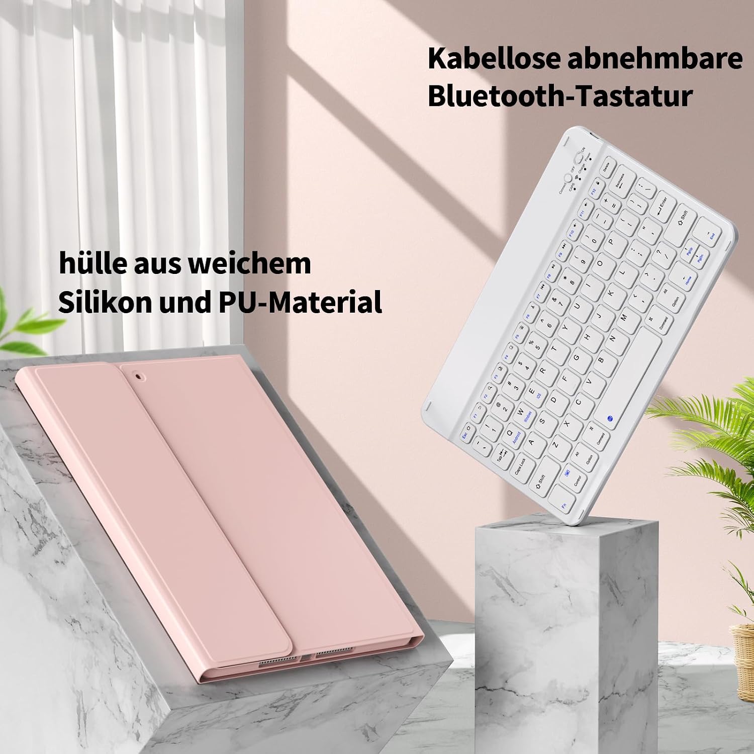 Detalle 2 de zoyu Tastaturhülle iPad 10,2 Zoll 9/8/7 Gen