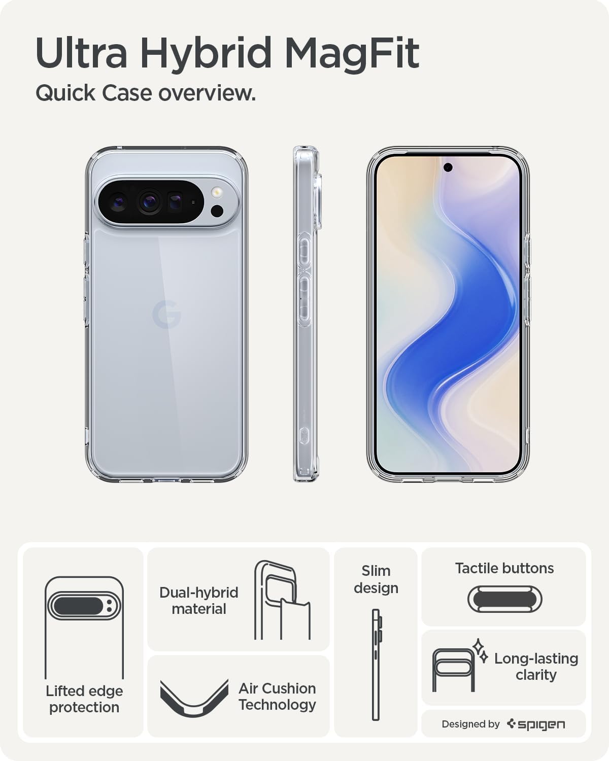 Thumbnail 2 de Coque Spigen Ultra Hybrid pour Pixel 10 Pro XL