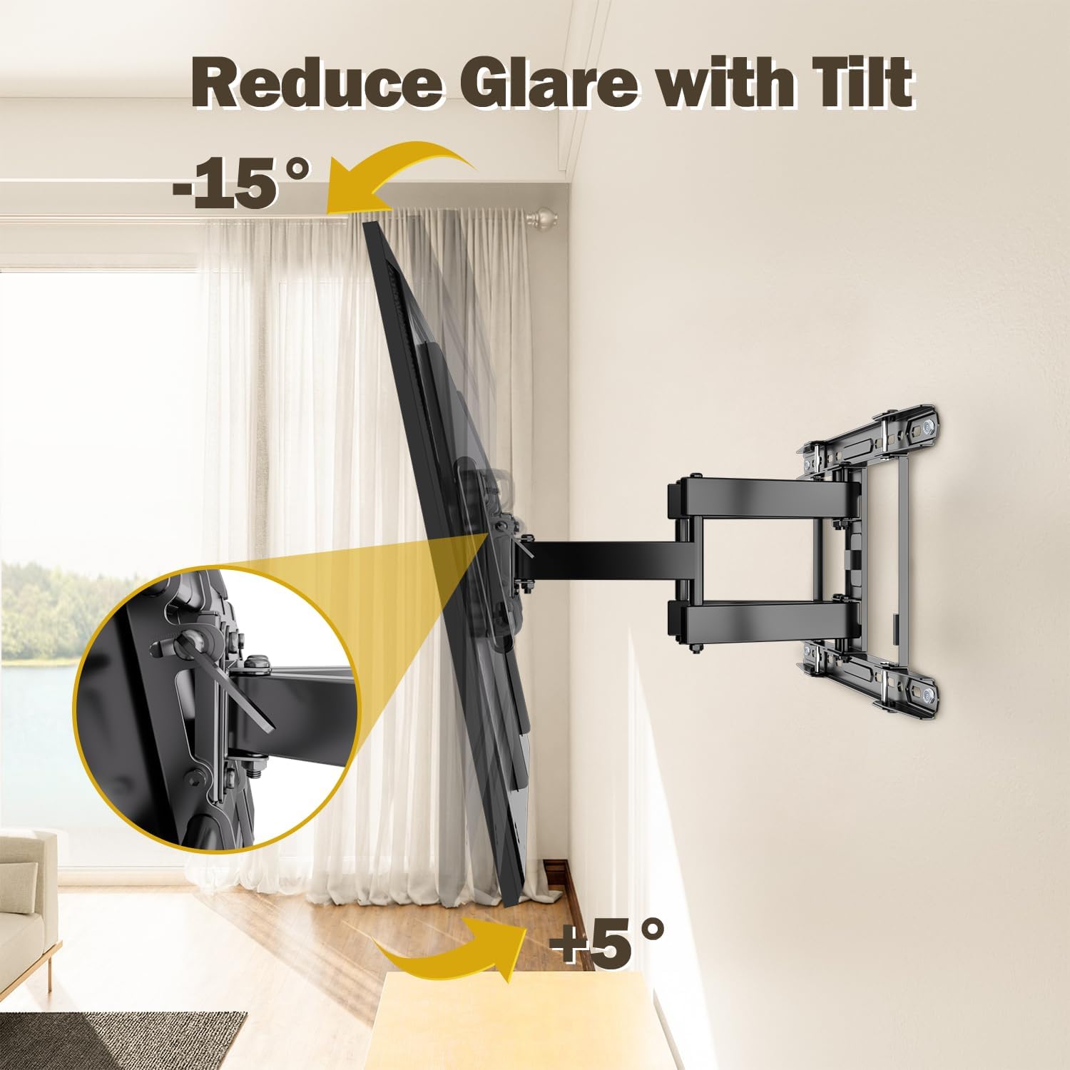 Thumbnail 2 de Mounting Dream Full Motion TV Wall Mount