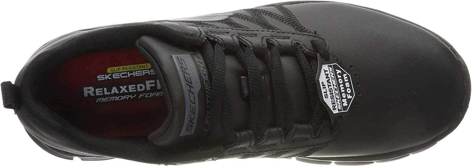 Thumbnail 4 de Skechers Damen Sure Track Earth Slip-On Sneaker aus glattem Leder