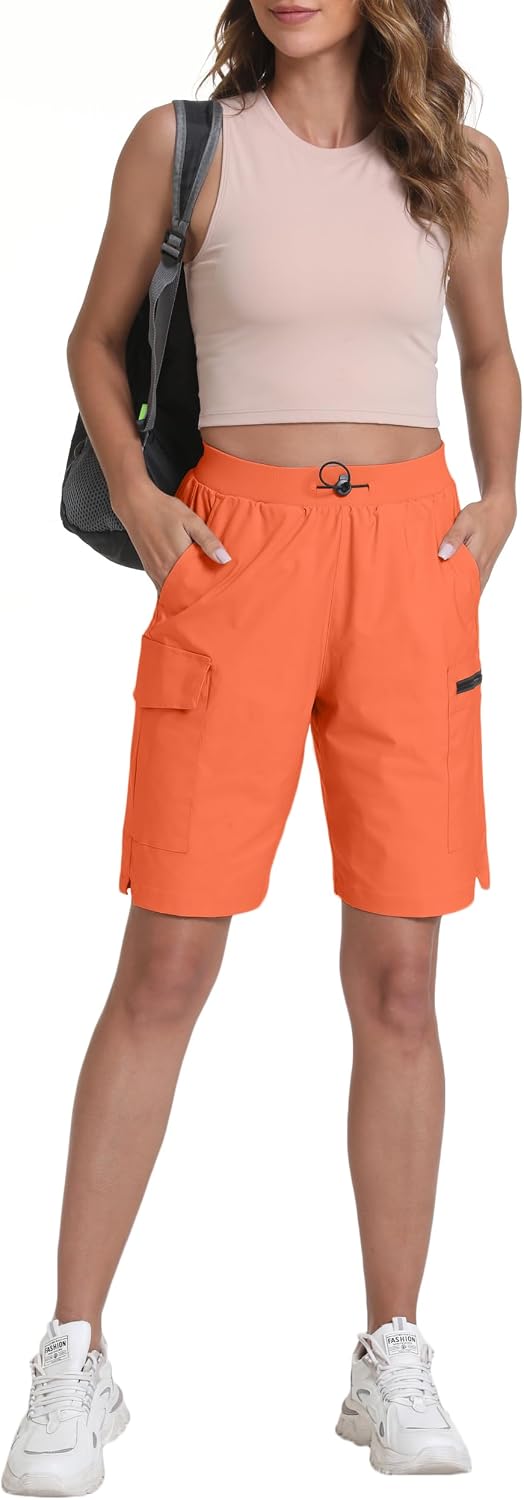 Thumbnail 6 de zsenoxaxi Women's Hiking Cargo Shorts, Lightweight Quick-Dry, 4 Pockets
