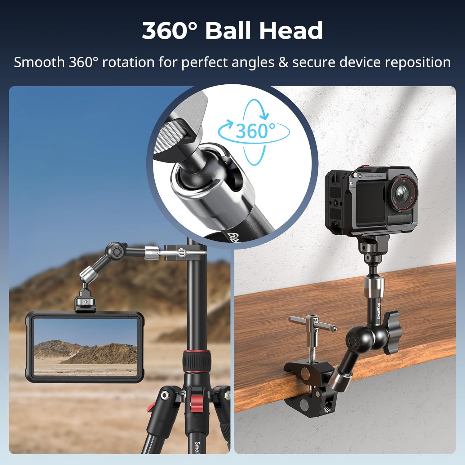 Detalle 2 de SMALLRIG 5310 Magic Arm 7 Zoll