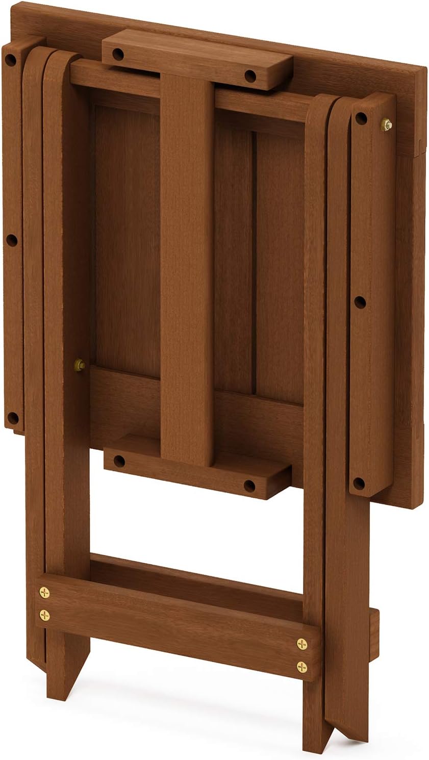 Thumbnail 5 de Furinno TIOMAN Patio Table: Adirondack Folding Outdoor Side Table in Teak Oil