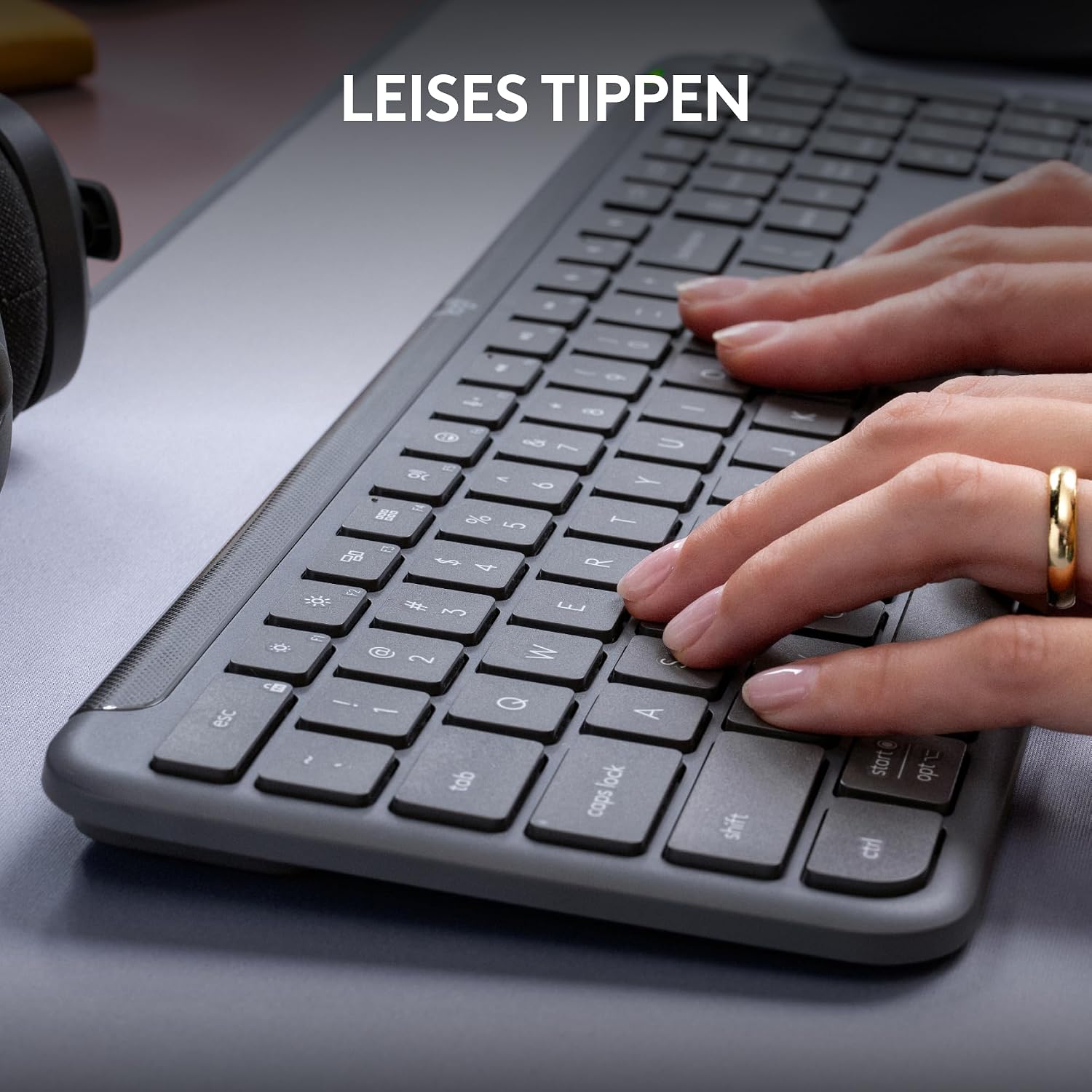 Thumbnail 6 de Logitech Signature Slim K950 kabellose Tastatur – schlankes Design, Multi-OS, DEU QWERTZ