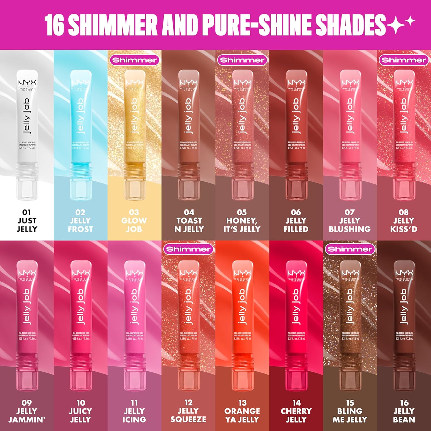 Thumbnail 5 de NYX Professional Makeup Jelly Job - Gloss Cherry Jelly 14