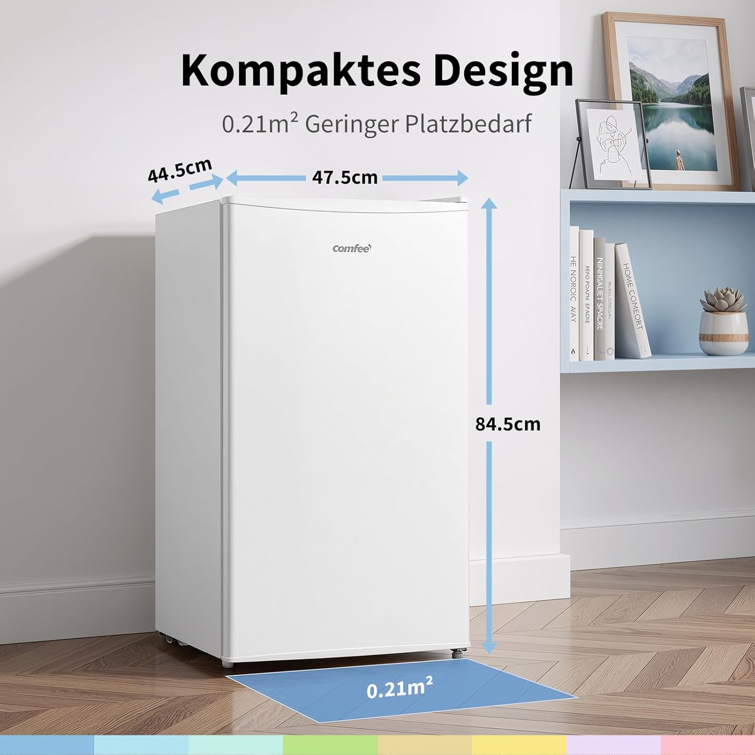 Thumbnail 6 de COMFEE RCU60WH3EU(E) 60L Gefrierschrank mit Inverter-Kompressor – kompakt, leise und energieeffizient