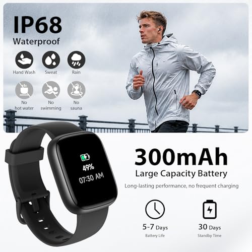 Thumbnail 6 de Cillso Smartwatch Damen/Herren mit Alexa, 1,83" HD Display, Fitness Tracker