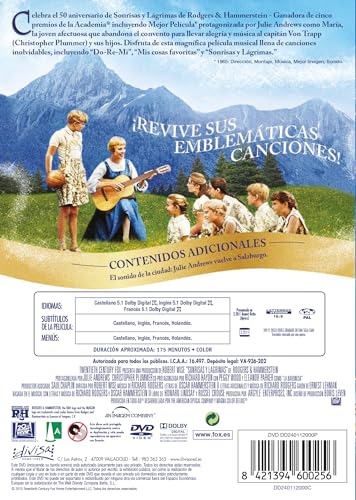 Detalle 2 de Sonrisas y Lágrimas (The Sound of Music) – DVD + DVD Extras | Divisa Films