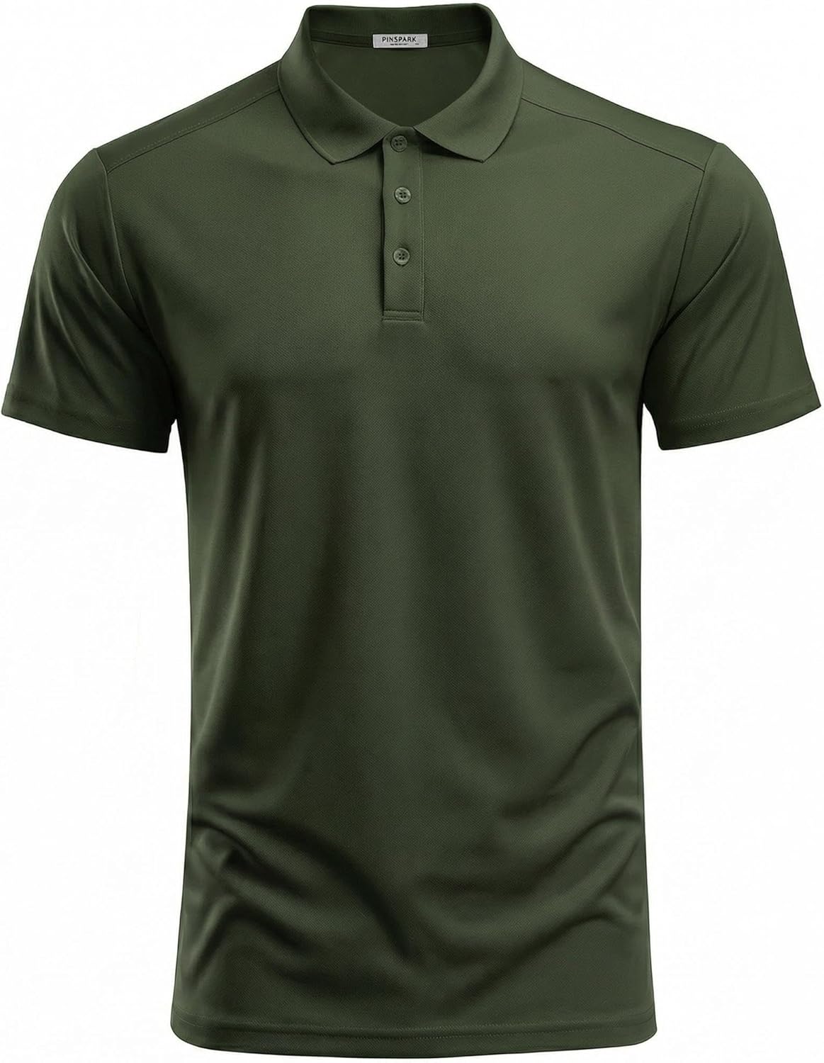 Thumbnail 6 de PINSPARK Men’s Quick-Dry Golf Polo Shirt (Slim Fit, Short Sleeve, Solid)