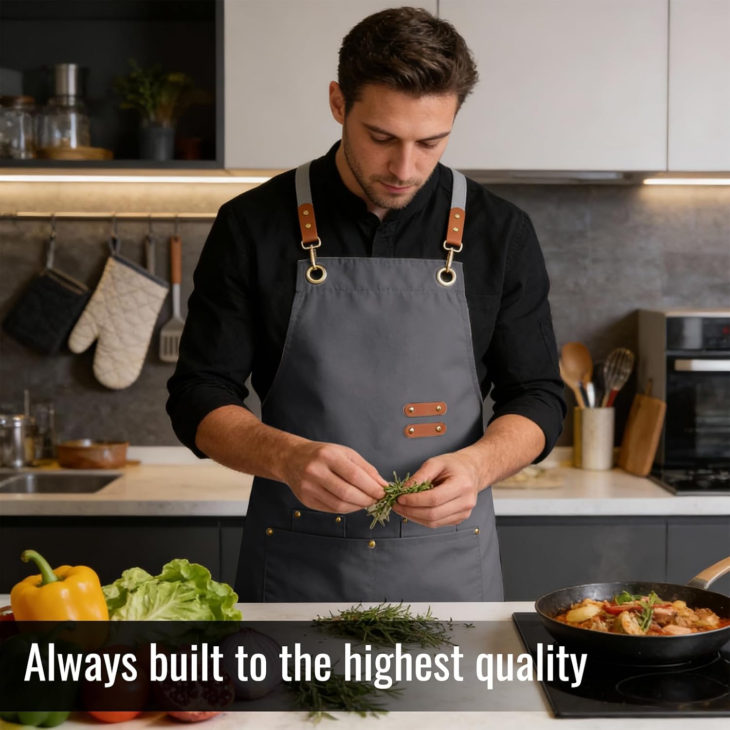 Detalle de Aoomzoon Kitchen Apron 32" x 27