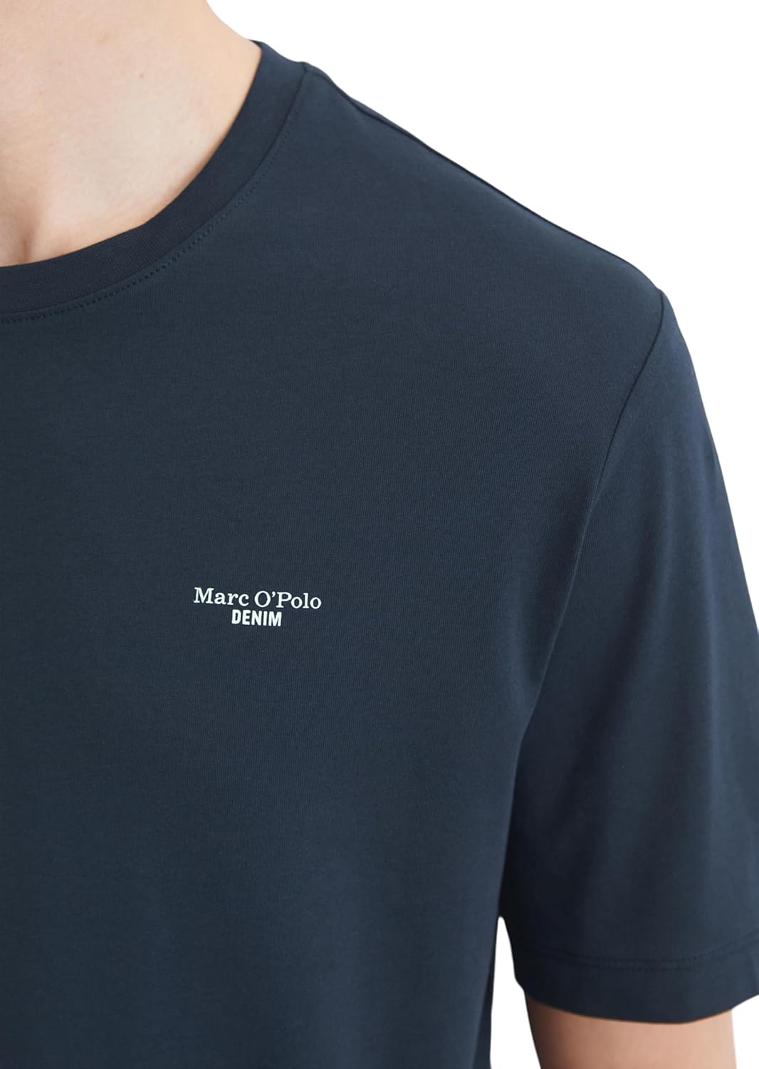 Thumbnail 1 de Marc O’Polo Herren T-Shirt 51556 mit Rundhalsausschnitt aus Bio-Baumwolle (1er Pack)