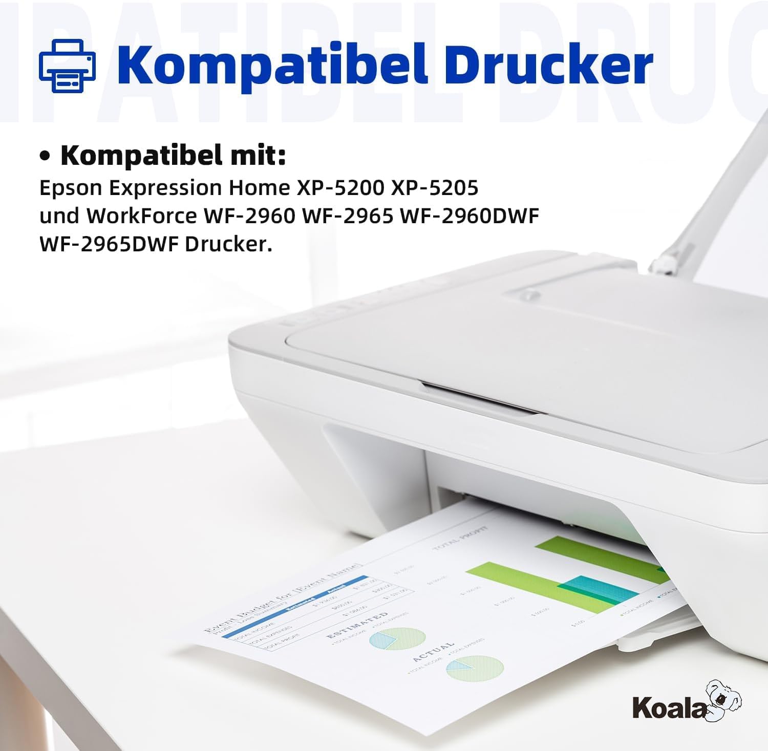 Thumbnail 1 de Koala multipack cartucce d’inchiostro compatibili 503 XL (503XL) per Expression Home XP-5200/XP-5205 e Workforce WF-2960/WF-2965