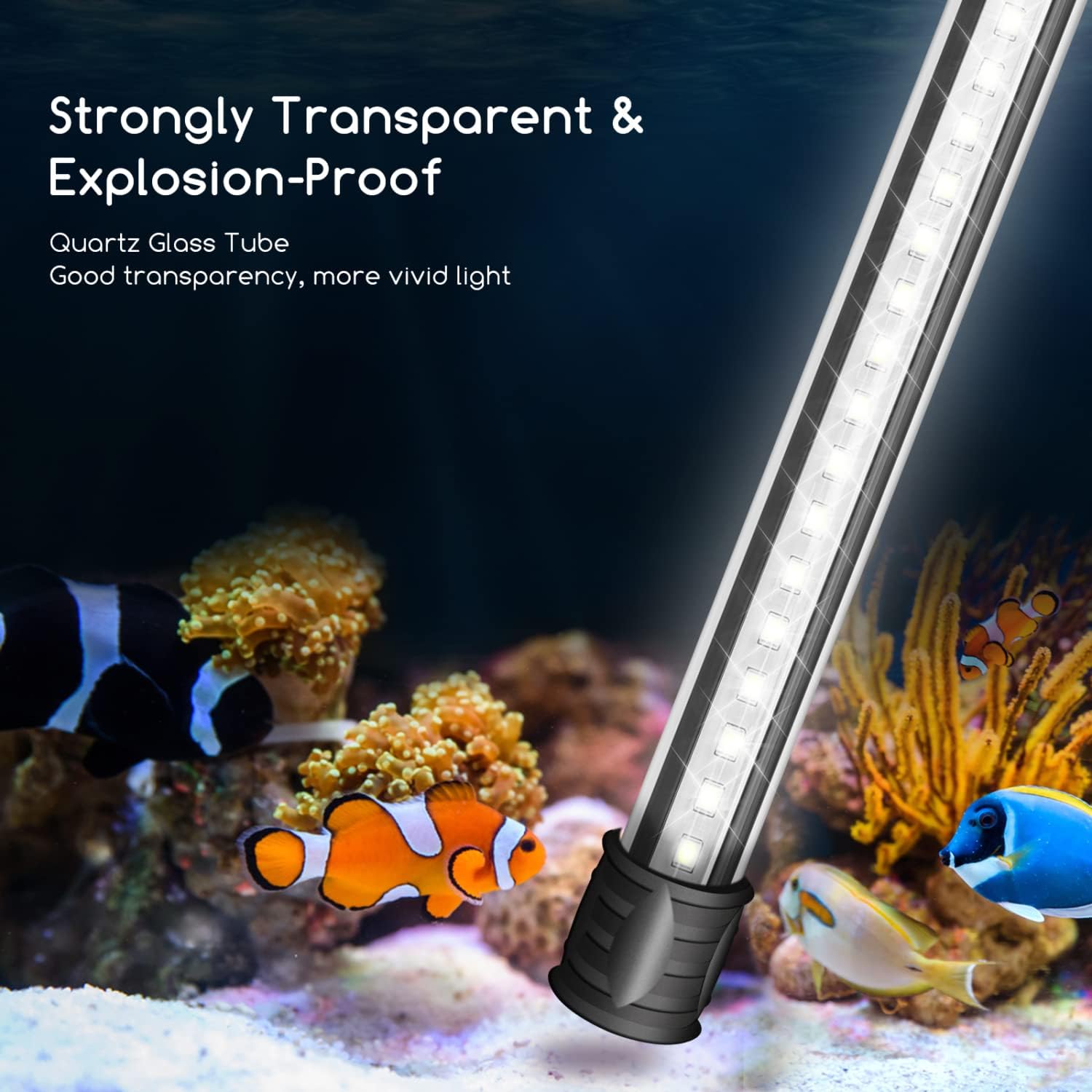 Detalle de Nobleza LED impermeabile per acquario 30 cm