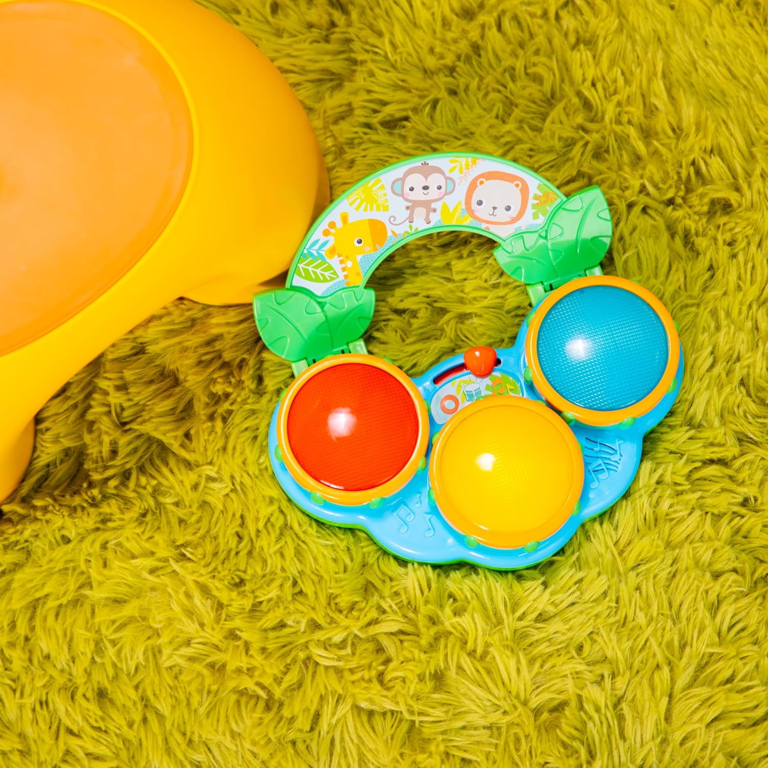 Thumbnail 5 de Bright Starts Safari Beats Musical Drum Toy with Lights