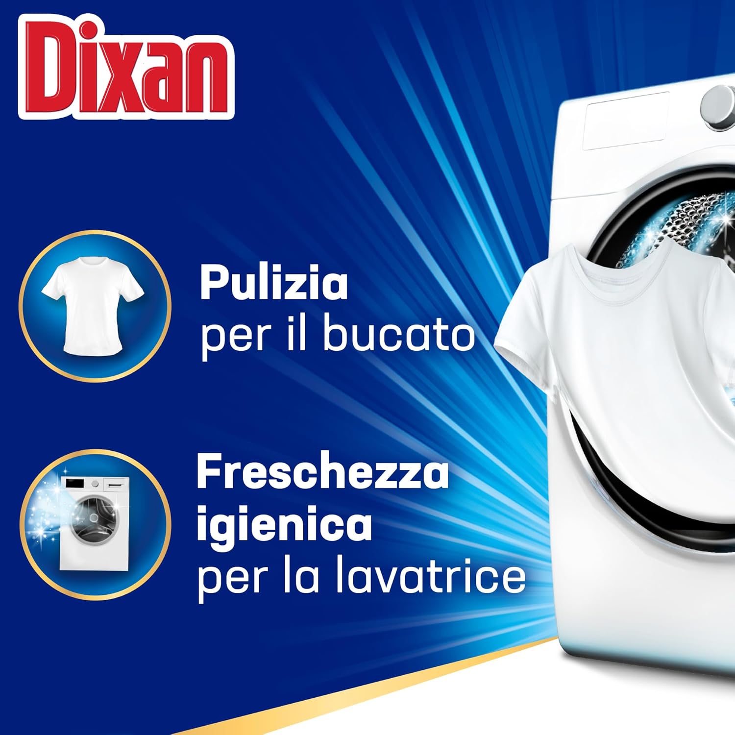 Thumbnail 3 de Dixan Liquido Classico 4 x 19 lavaggi