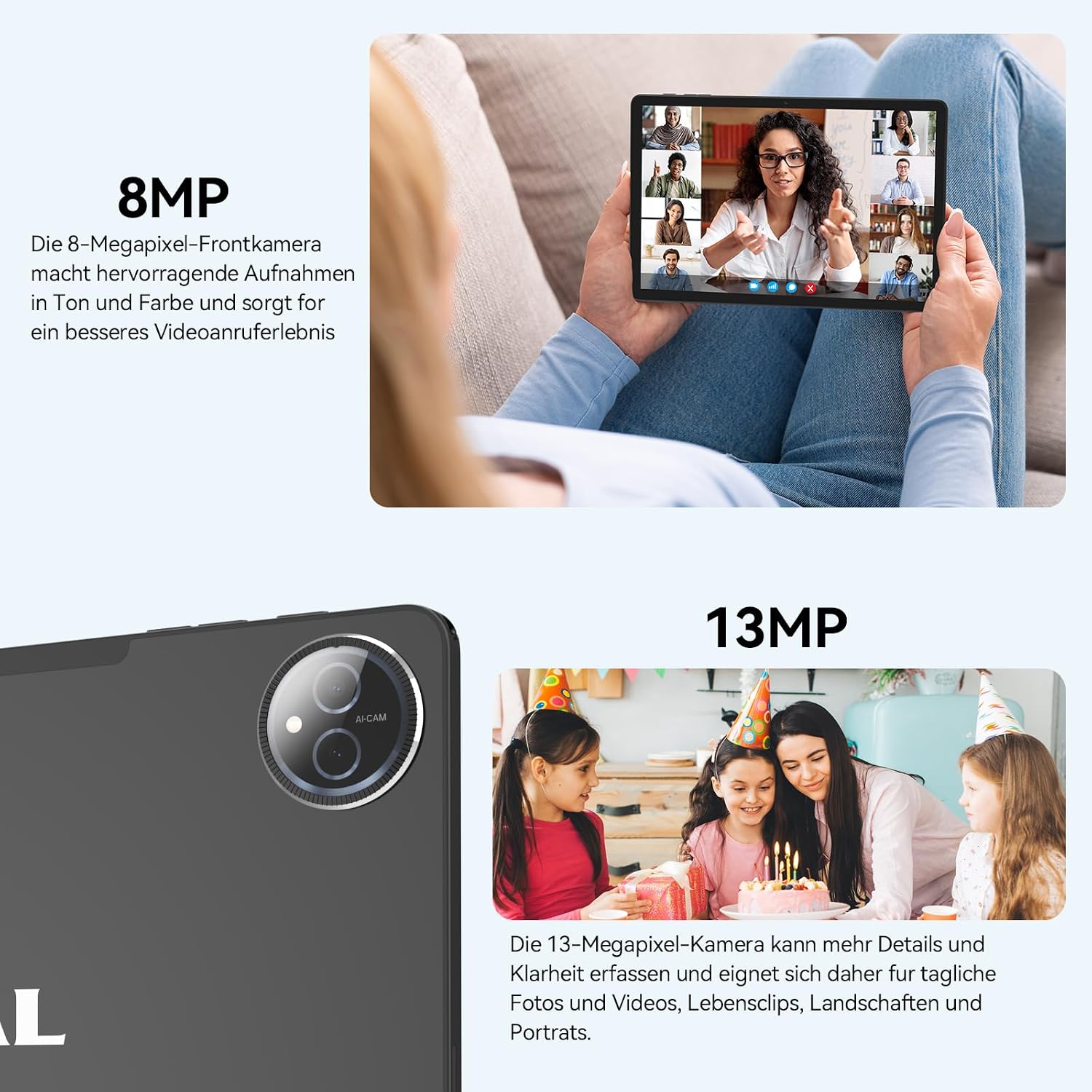 Detalle 2 de Android-Tablet 11 Zoll Android 15 16GB