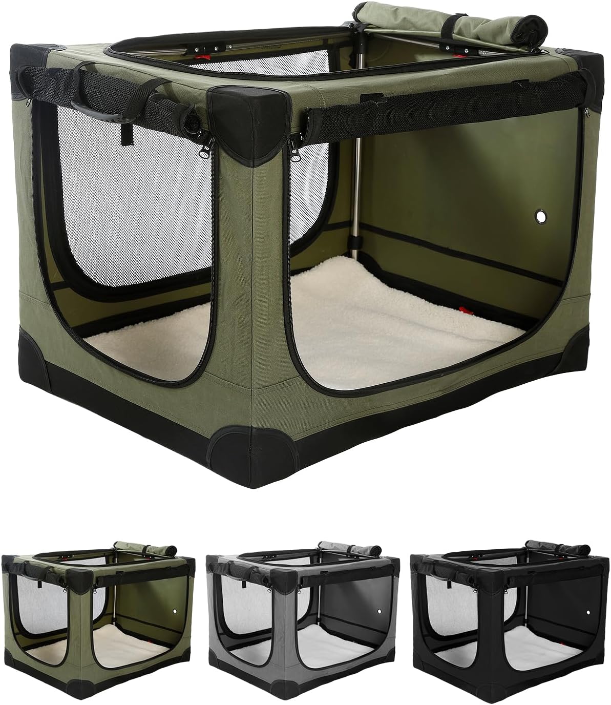 Detalle de derimkcoa 60 x 42 x 42cm collapsible crate
