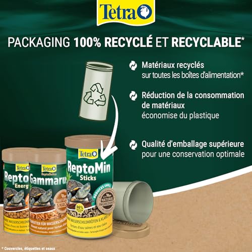 Thumbnail 7 de TETRA ReptoMin Sticks Tortues d’Eau 1 L — alimentation complète pour tortues d’eau