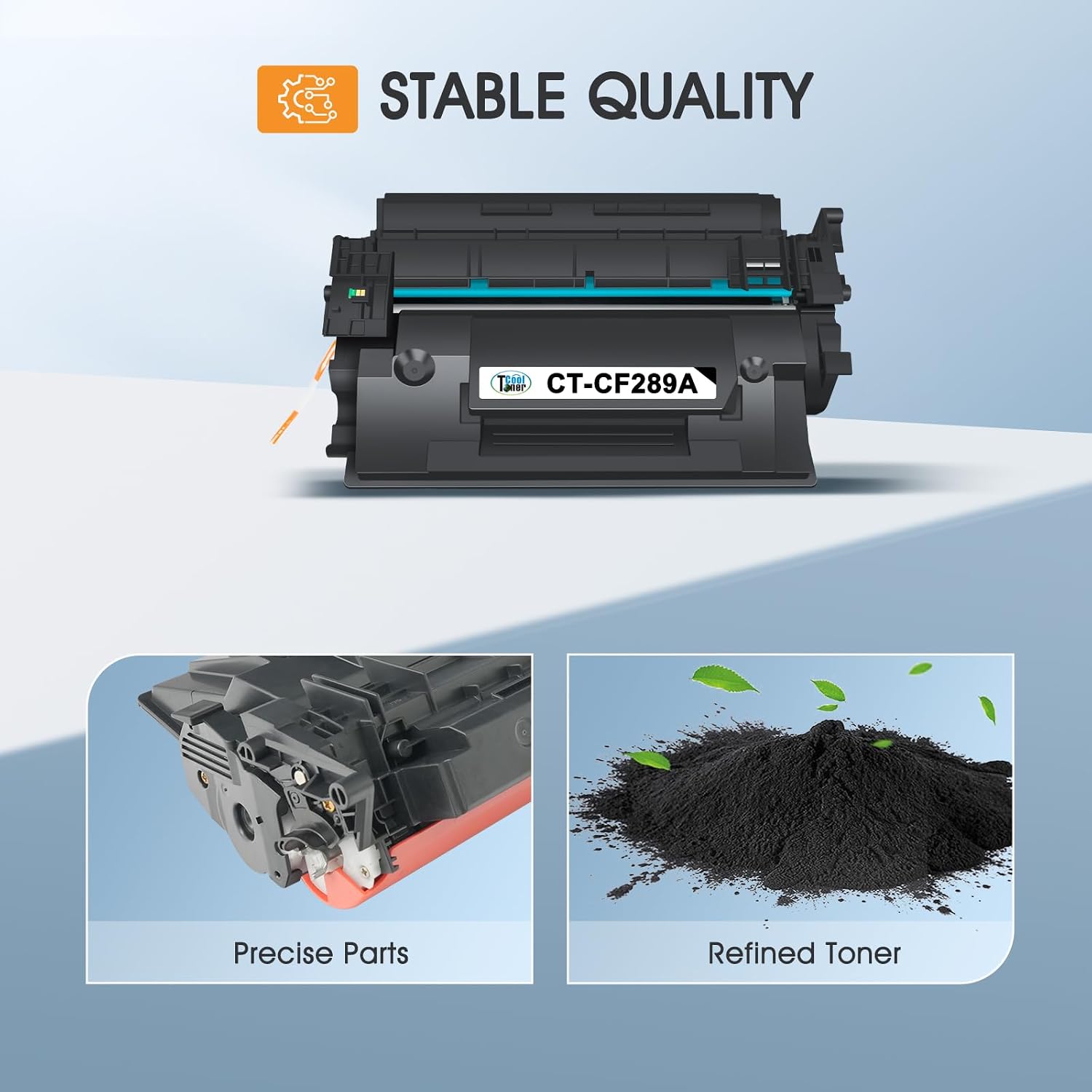 Thumbnail 5 de Cool Toner 89A CF289A Black Toner Cartridge, 2-Pack for HP LaserJet