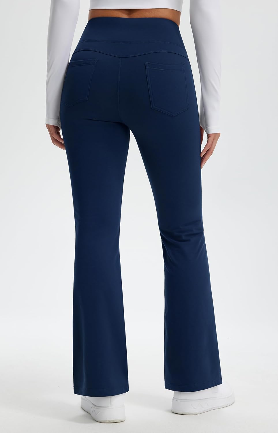 Thumbnail 6 de Libin Legging termici donna a zampa d’elefante con tasche