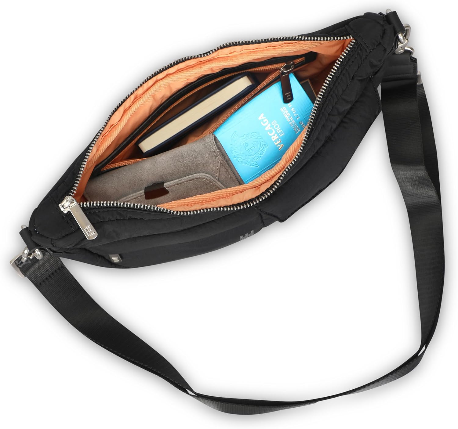 Thumbnail 6 de Expatrié Vivy Crescent Crossbody Bag femme demi-lune en nylon imperméable