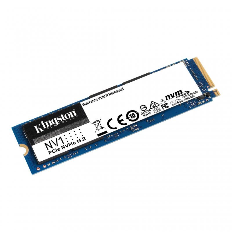 Detalle 2 de Kingston NV1 SSD 250GB PCIe NVMe: rendimiento rápido para portátiles y PC de tamaño reducido