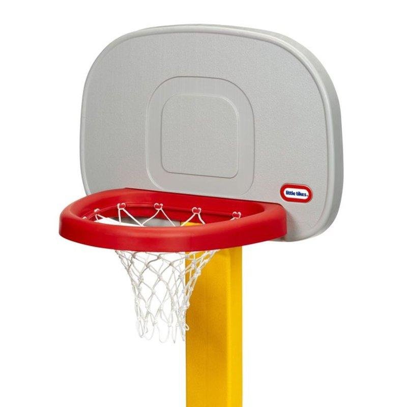 Detalle de Canasta de baloncesto infantil Little Tikes TotSports ajustable con balón