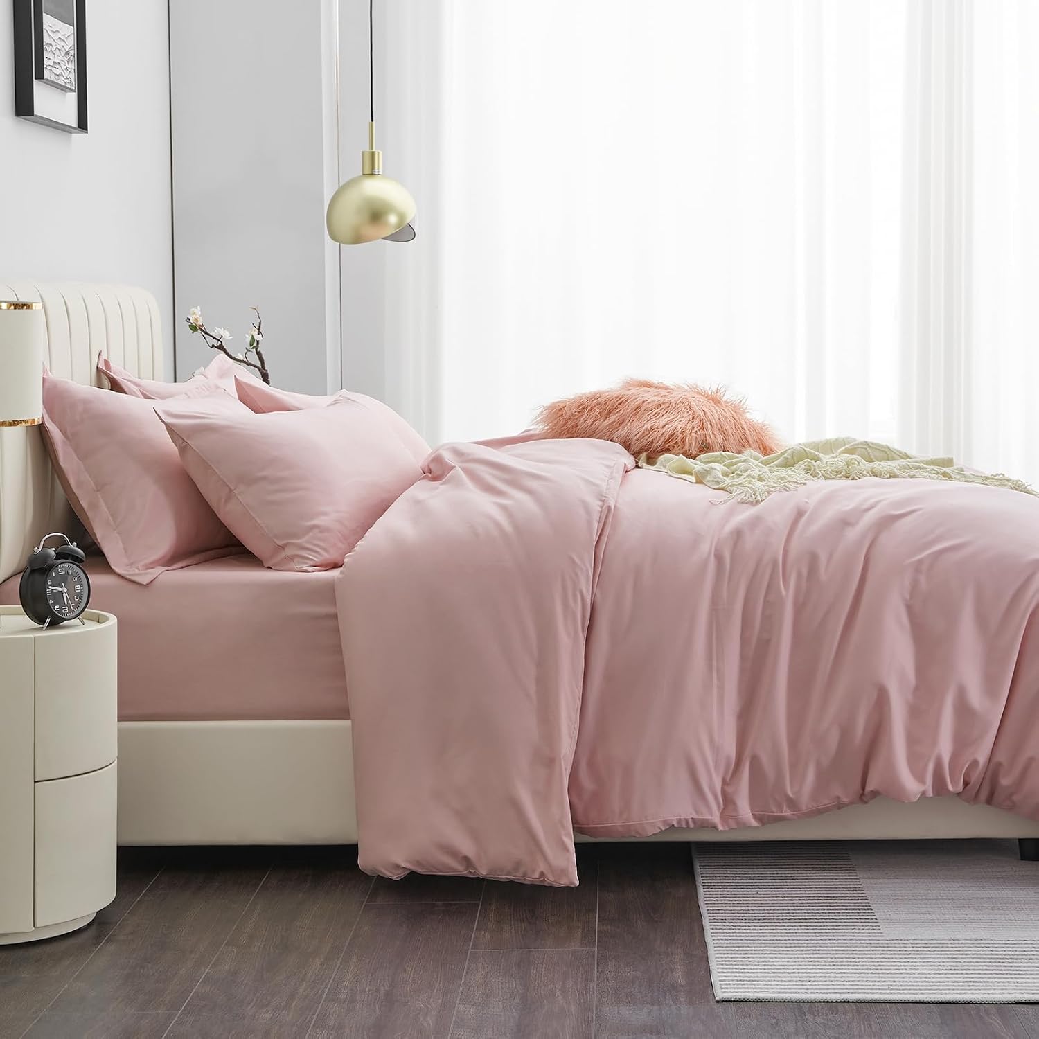 Thumbnail 3 de Aisbo Rose King Size Duvet Set 3Pcs