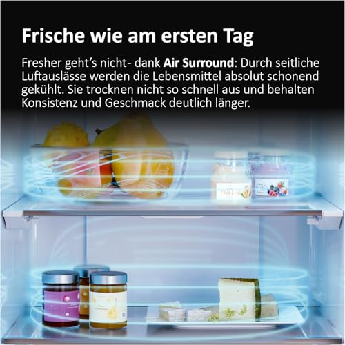 Detalle de Haier Kühl-Gefrierkombination 3D 60 Series 3 Pro HTR3620CNMG – 414 L Fassungsvermögen