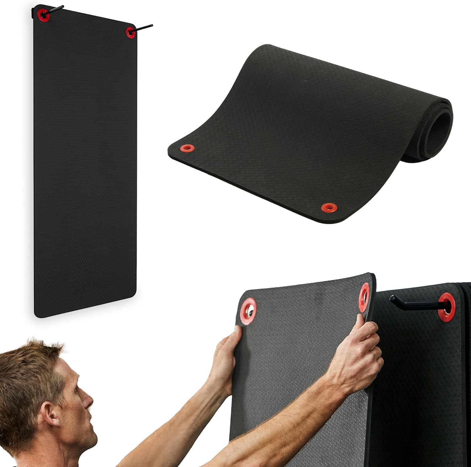 Detalle de SPRI Exercise Mat with Closed-Cell Foam