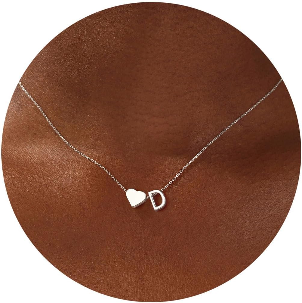 Thumbnail 4 de Meteorstarry Kette Silber 925 Damen mit Herzanhänger – Namens- und Initialen-Kette personalisiert