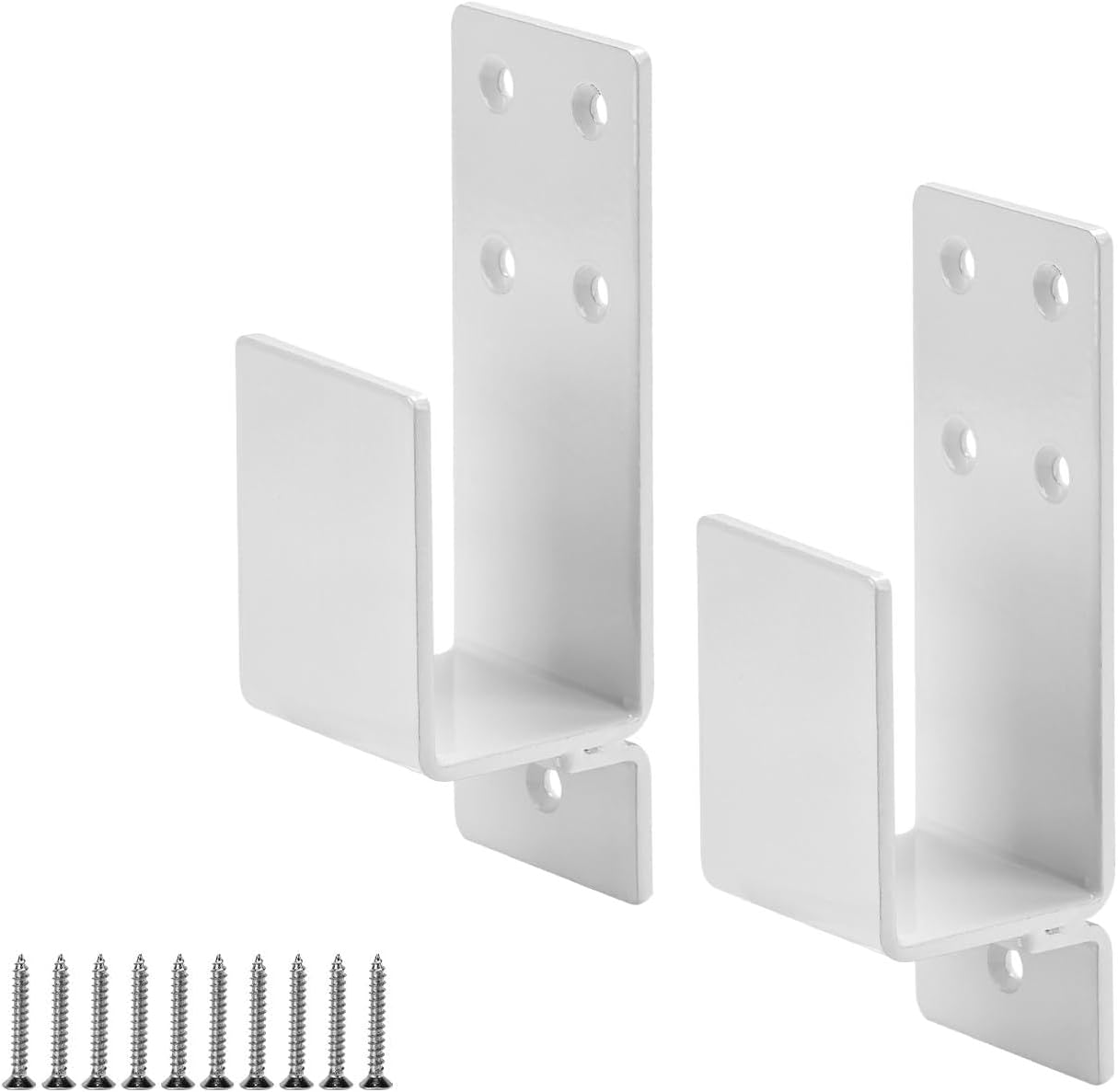 Thumbnail 6 de TCHOSUZ Door Barricade Brackets, Carbon Steel