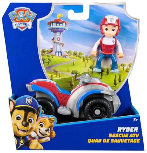Thumbnail 8 de Paw Patrol Patrulla Canina Quad de Rescate de Ryder y figura juguete