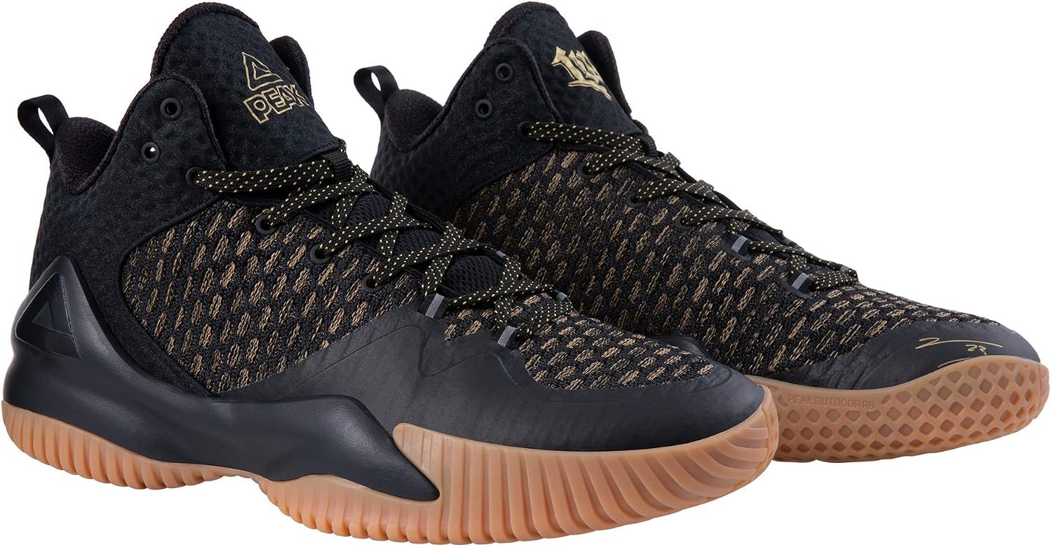 Detalle de PEAK High Top Mens Basketball Shoes for Streetball (Lou Williams Streetball Master) — Breathable Outdoor Sneakers