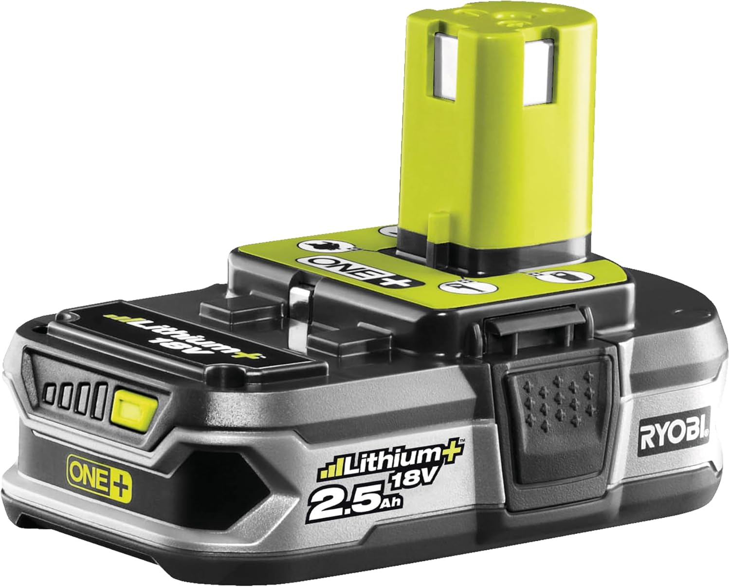 Detalle de RYOBI Perforateur SDS+ Sans Fil 18V ONE+ R18SDS-125S – 4 modes, 2,5 Ah incluse