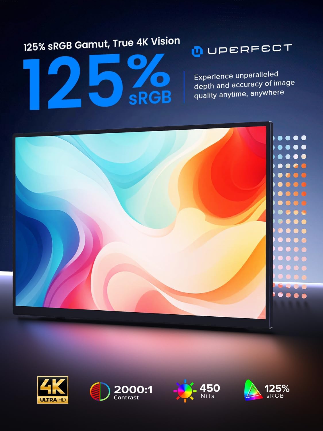 Detalle 2 de UPERFECT Portable Monitor 15.6-Inch