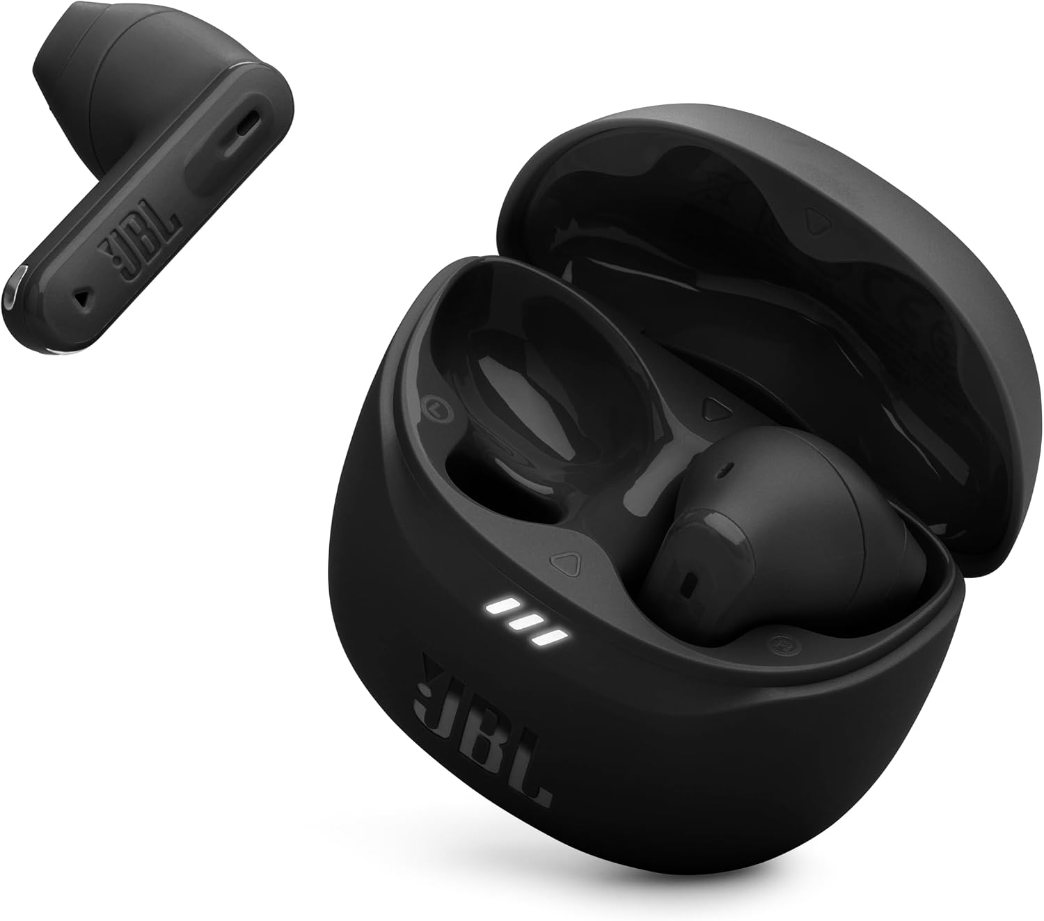 Detalle de JBL noise-cancelling earbuds Tune Flex 2