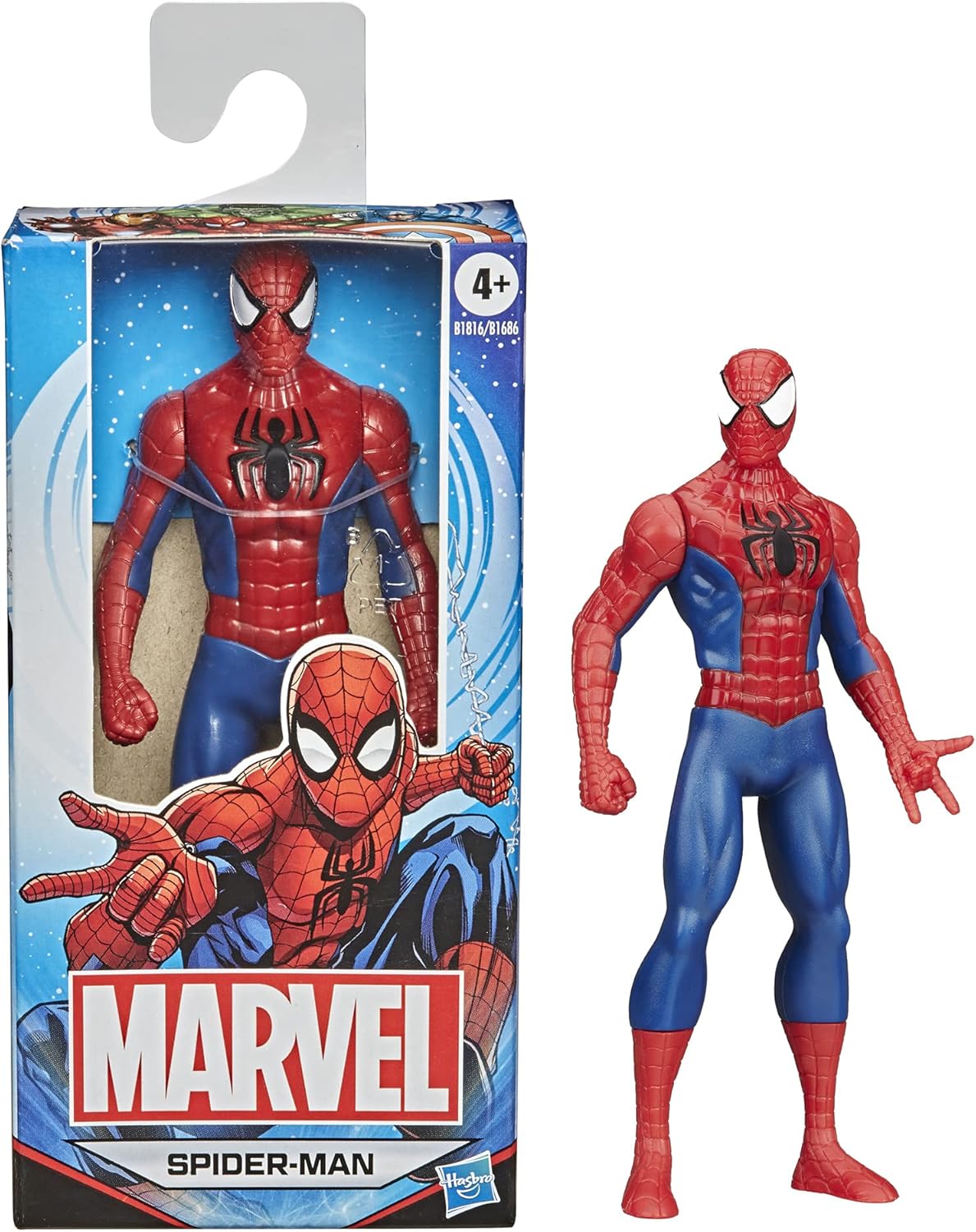 Thumbnail 2 de Marvel Spider-Man action figure Avengers da 5,75 pollici (circa 5,75 cm) per bambini dai 3 anni